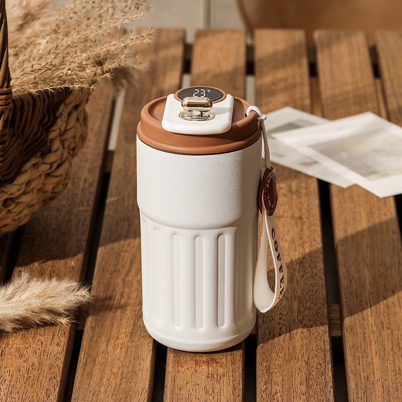 🔥Last Day 50% OFF🔥 - Coffee Thermos With Temperature Display