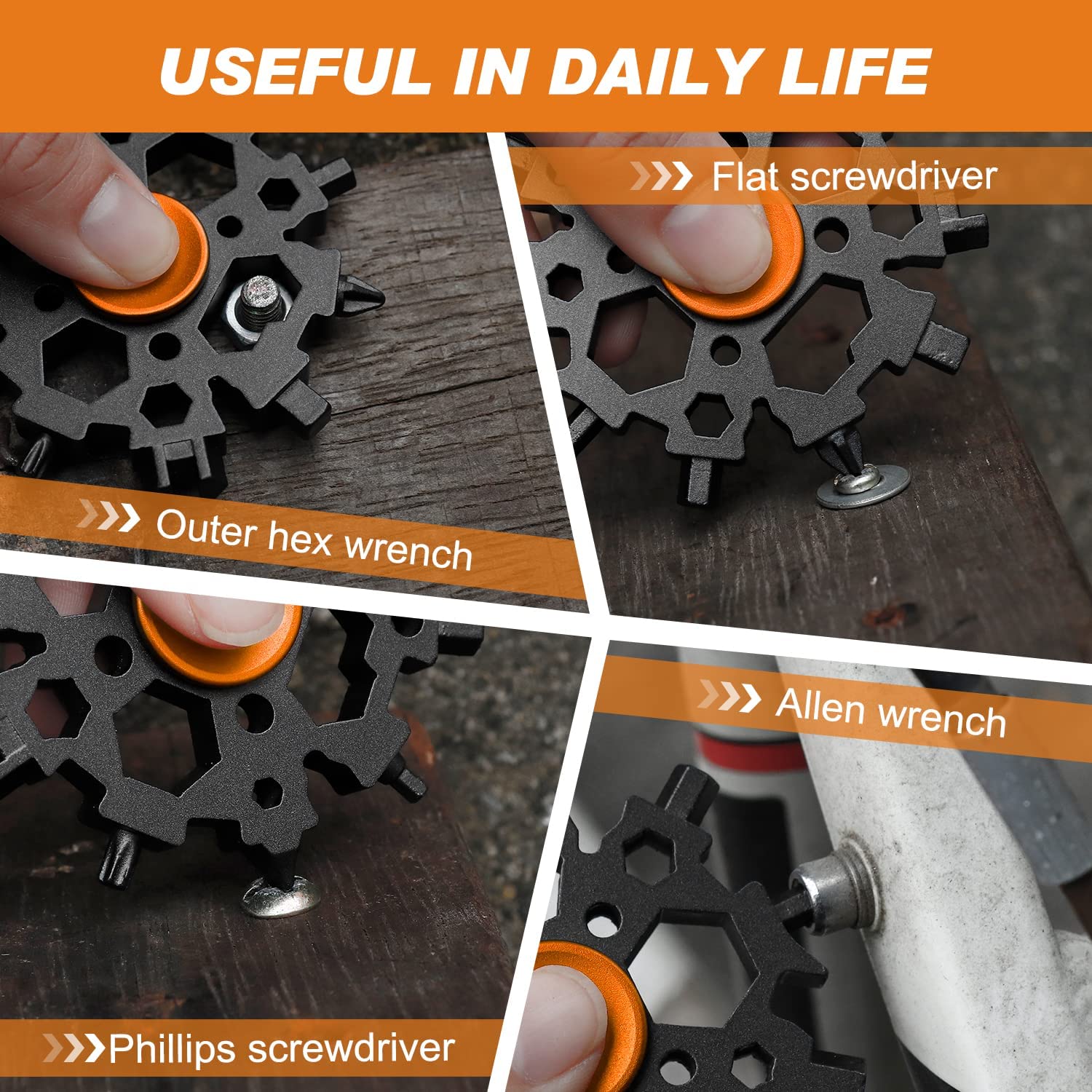 🎄Early Christmas Sale🎄 23 in 1 Snowflake Upgraded Multi Tool
