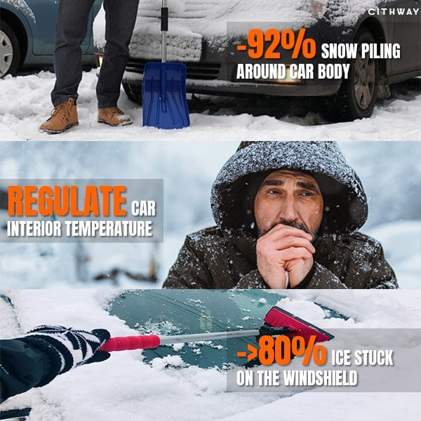 🎃Halloween sale 48% discount -🔥- Anti-freeze Electromagnetic Car Snow Removal Device