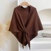 🍂TikTok Fall Sale — Last Day 70% OFF💕Women's Solid Color Wool Blend Shawl☁️