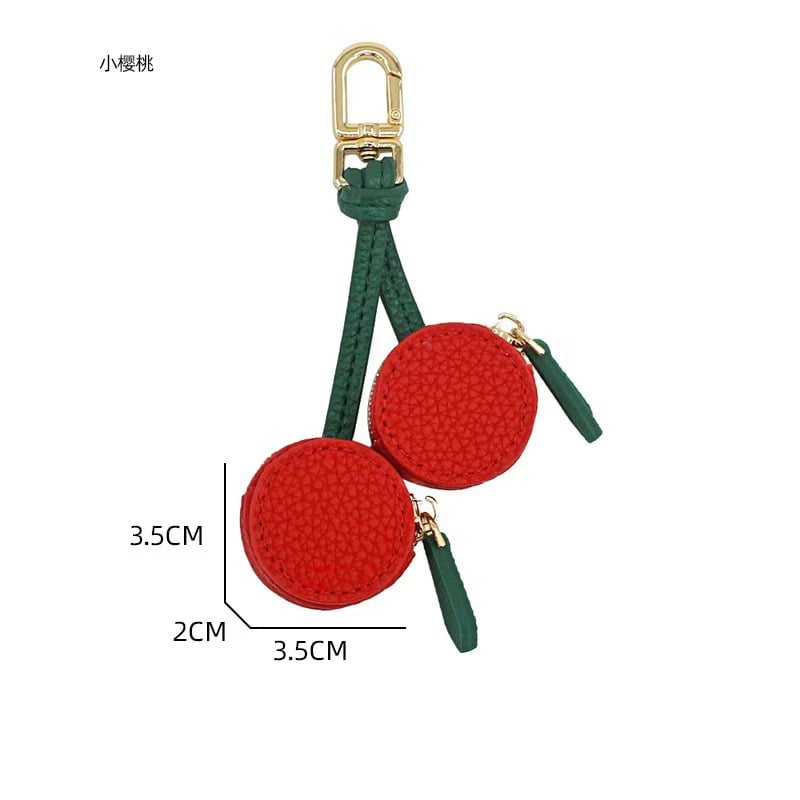 🍂TikTok Fall Sale — Last Day 70% OFF🎉Cute Fruit Coin Purse Bag Charm Airtag Accessories🍊