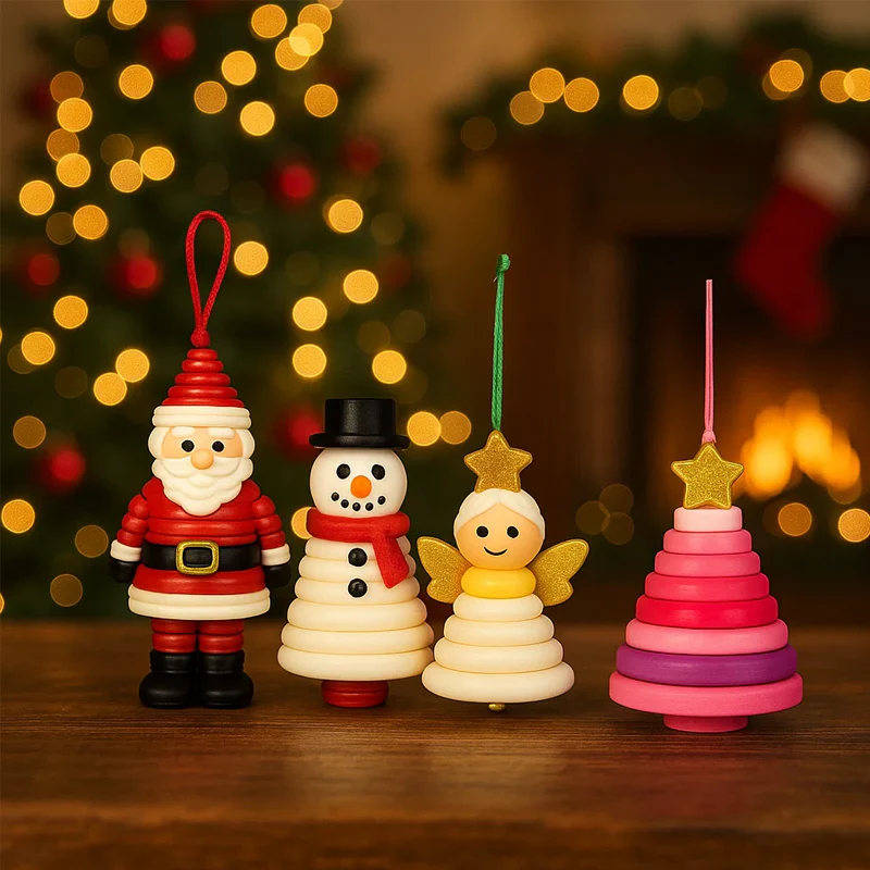 ✨Buy 3 Get 1 Free✨☃️ DIY Button Snowman Decoration Kit☃️