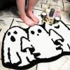 🔥👻2024 Halloween Bath Mat Ghost Tufted Rug