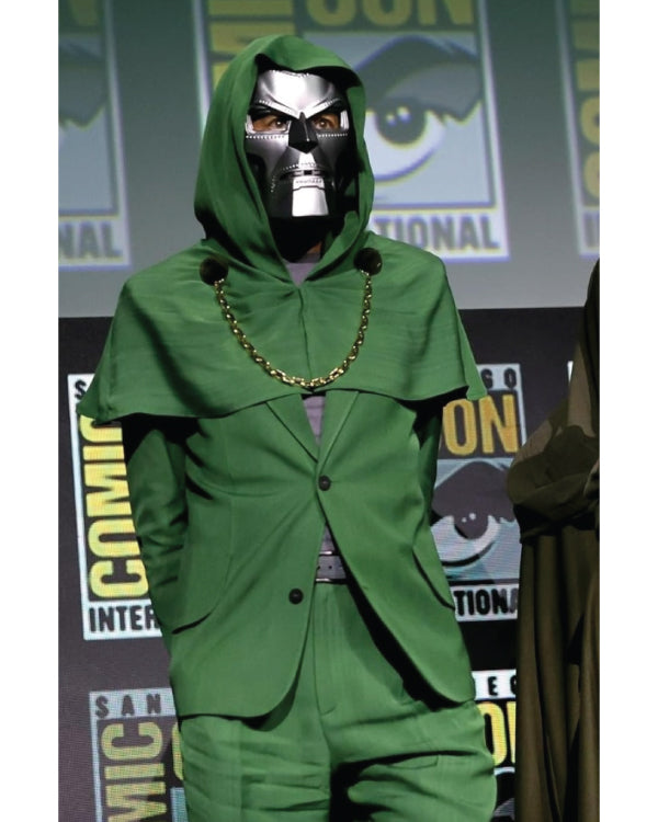 2024 Official Classic Movie Green Battlesuit - Mask