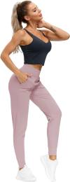 THE GYM PEOPLE Women's Joggers Pants Lightweight Athletic Leggings Tapered Lounge Pants for Workout, Yoga, Running