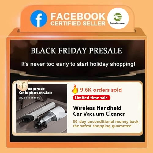 (Last Day Promotion - 50% OFF) Wireless Handheld Car Vacuum Cleaner, BUY 2 FREE SHIPPING