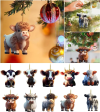 (🎄EARLY CHRISTMAS SALE - 50% OFF) 🎁Cartoon Cow Decorative Ornament