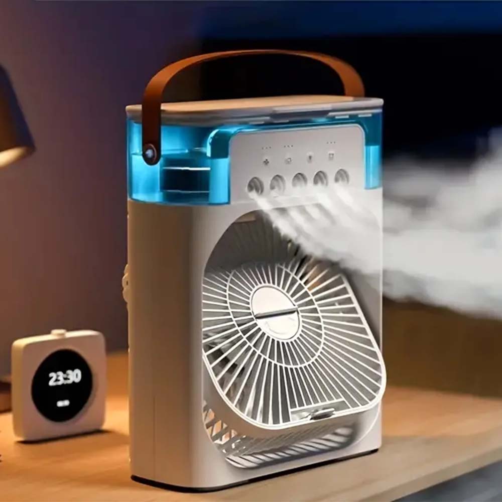 (🔥Last Day Promotion 50% OFF)Portable Mini Cooler Fan and Humidifier