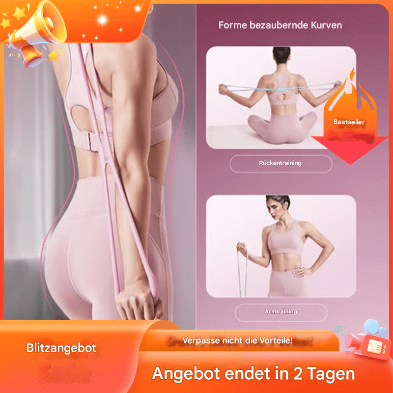 🔥Letzter Tag 50% RABATT-Widerstandsbänder, Übungsbänder in Form einer 8 für Frauen und Männer