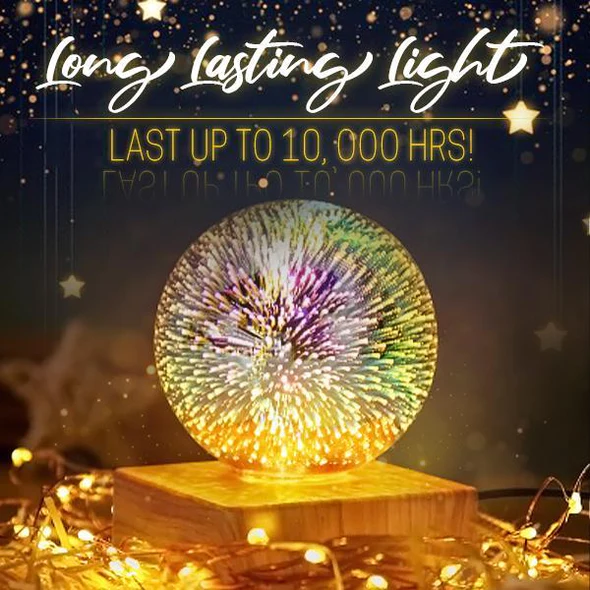 (🌲Early Christmas Sale- SAVE 48% OFF)3D Fireworks LED Light Bulb🔥Buy 4 Get Extra 15% OFF&Free Shipping Worldwide