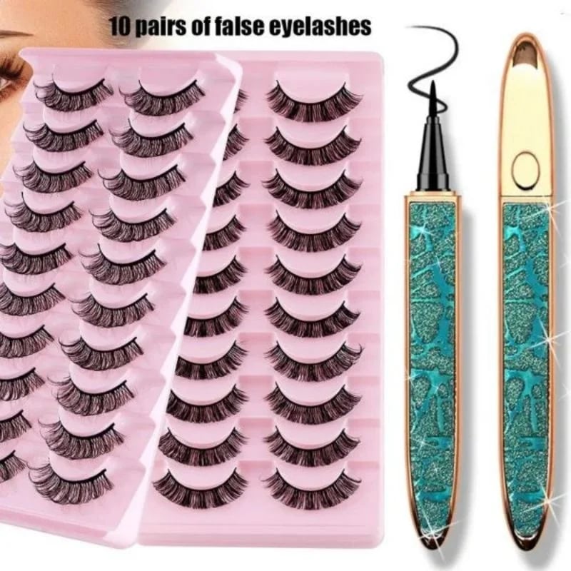 🌈Last Day Promotion 50% OFF🔥2023 New Self-adhesive Eyeliner Eyelash Glue Pencil