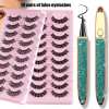 🌈Last Day Promotion 50% OFF🔥2023 New Self-adhesive Eyeliner Eyelash Glue Pencil