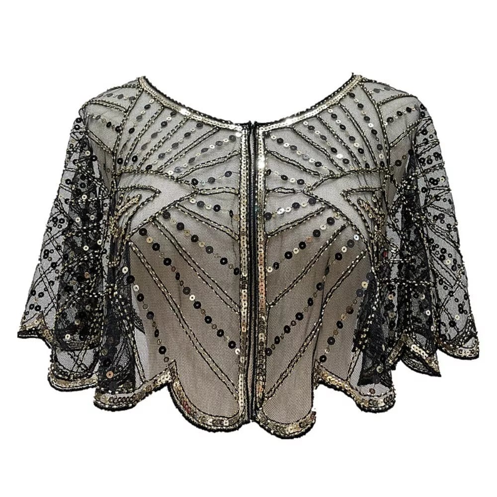 🔥Last Day 49% OFF - Vintage Lace Beaded Shawl
