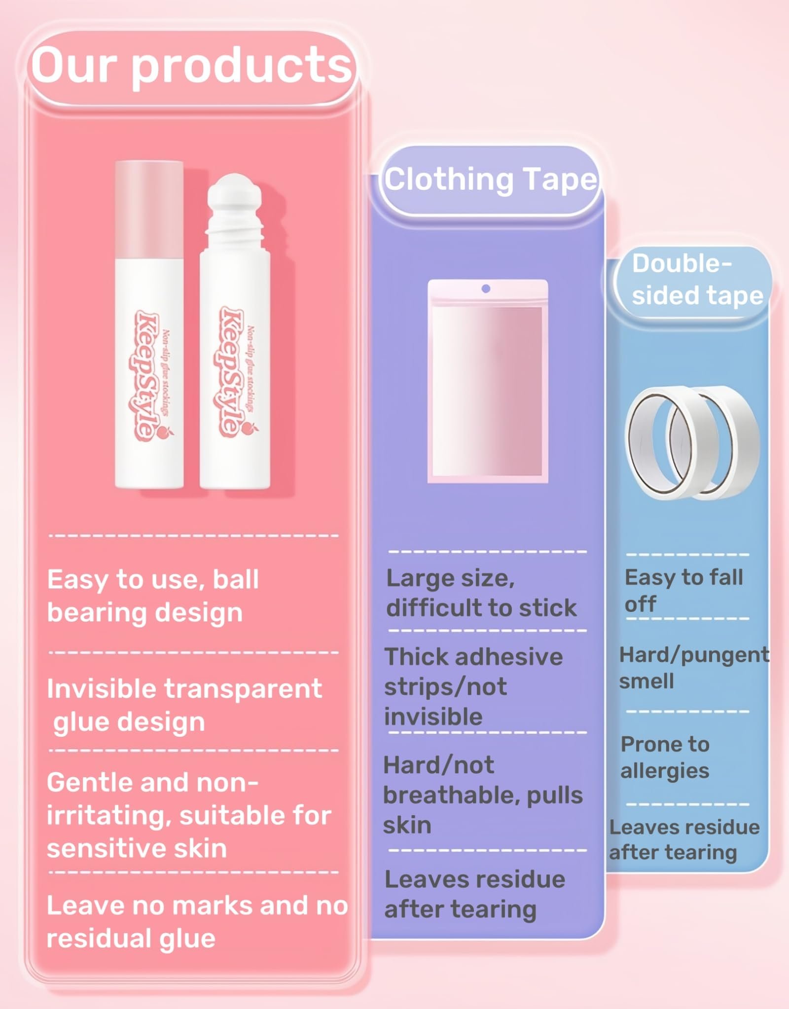 🎁TikTok Last Day Sale - 70% OFF🎉Liquid Roll On Anti-Slip Glue