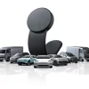 Strong magnetic mobile phone folding holder