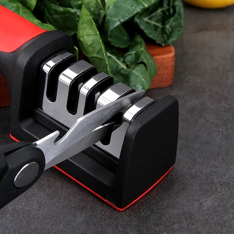 🔥Last Day Promotion 50% OFF🔥Professional 4-Stage Knife Sharpener - BUY 3 Get 1 Free