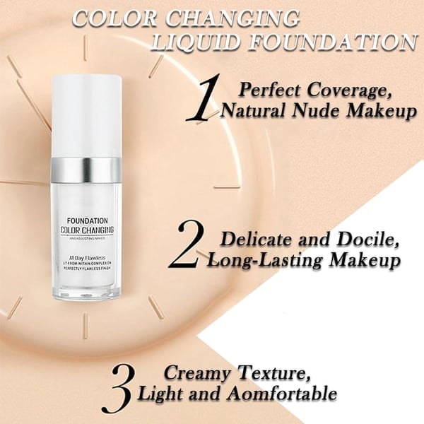 🎁LAST DAY BUY 1 GET 1 FREE🔥2025 Colour Changing Mature Skin Foundation
