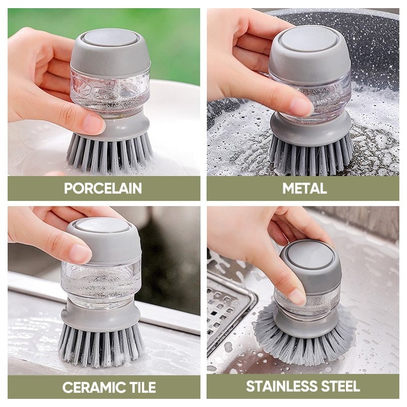 Last Day Promotion - 🔥Multifunctional Pressing Cleaning Brush⚡