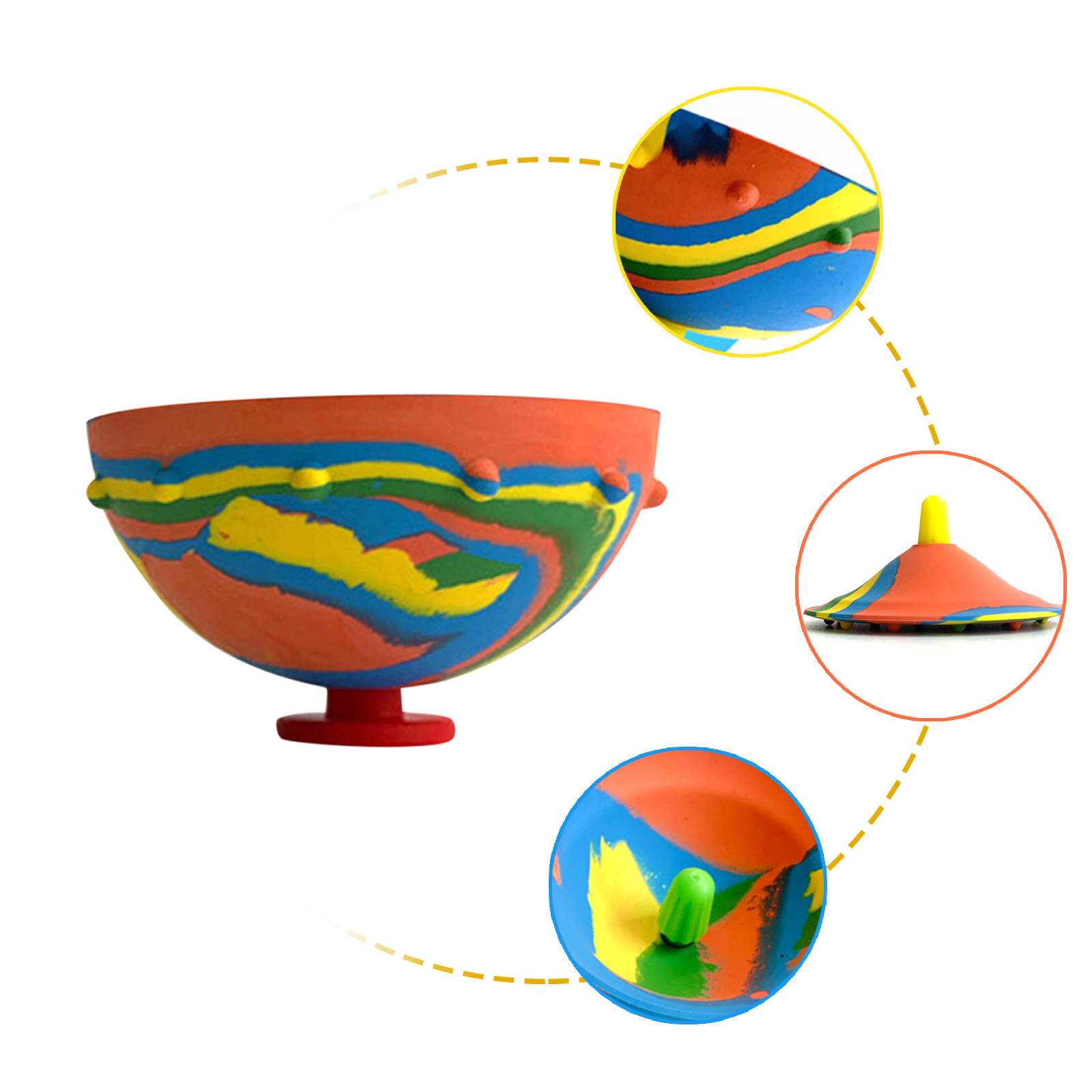 (Summer Hot Sale- 50% OFF) Camouflage Bouncing Bowl (🔥BUY 5 GET 3 FREE & FREE SHIPPING)