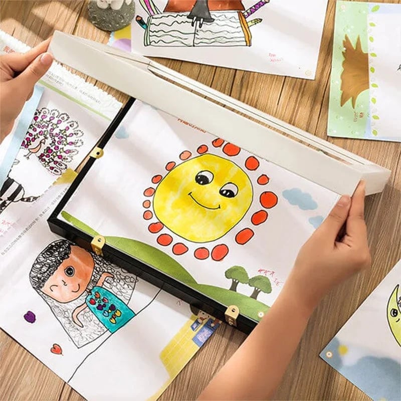 😍Kinderkunstprojekte Kinderkunstrahmen
