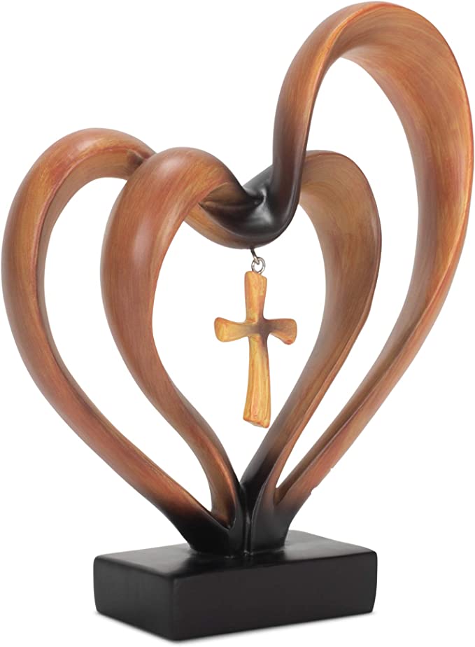 🔥Last Day 50% Off 🔥✝ Easter Jesus Entwined Hearts Cross💞