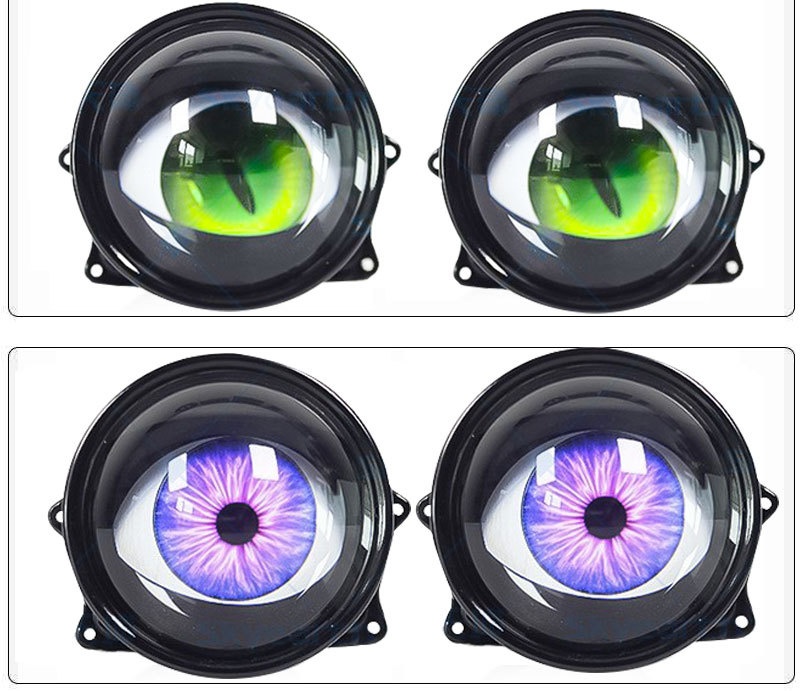 🎄Early Christmas Sale 70% OFF🔥Third Generation Dynamic big eye lights can be installed on fog lights 24-mode