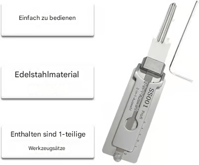 🔥Letzter Tag 50% RABATT- Hauptschlüssel-Decoder aus Edelstahl