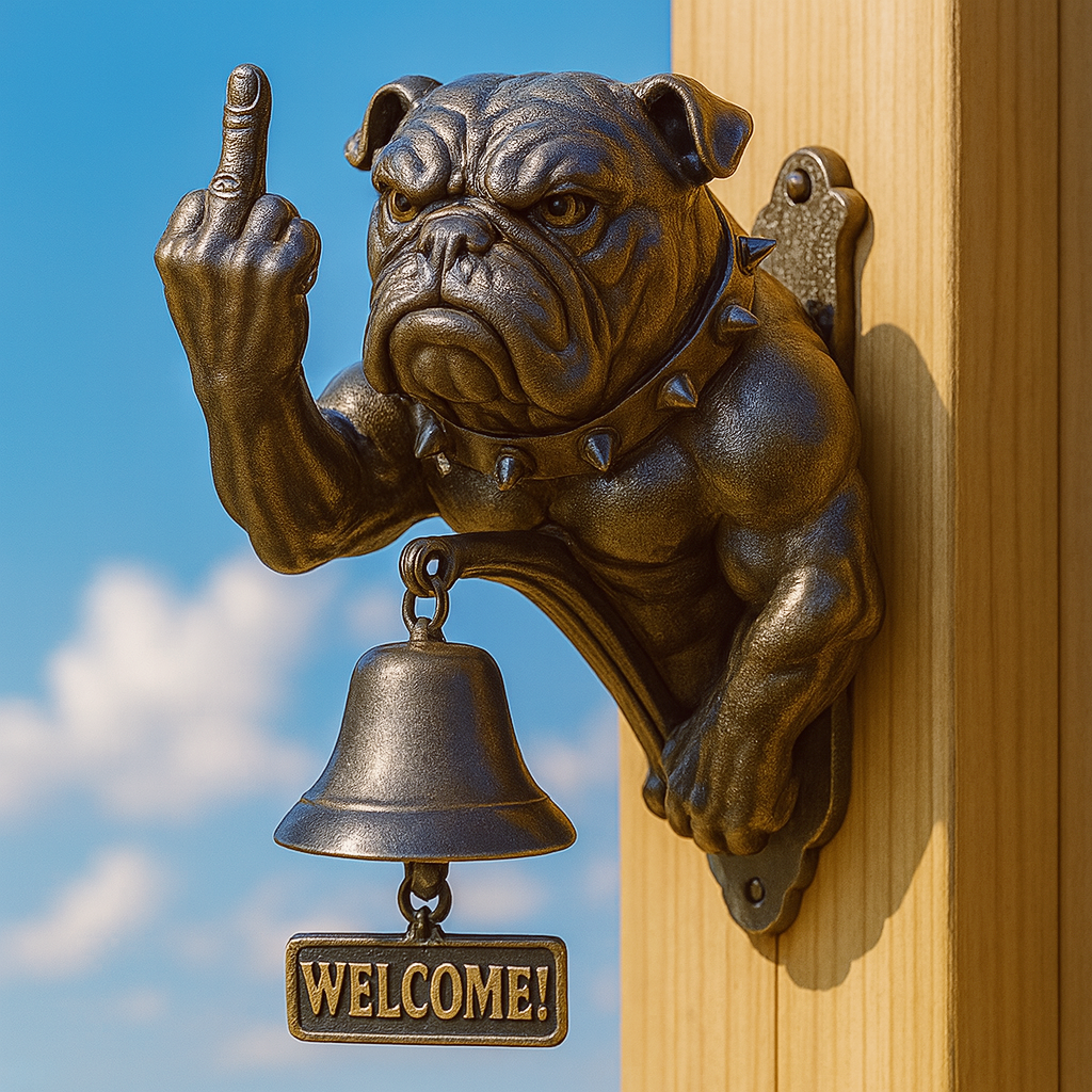 🔥Funny Bulldog Doorbell