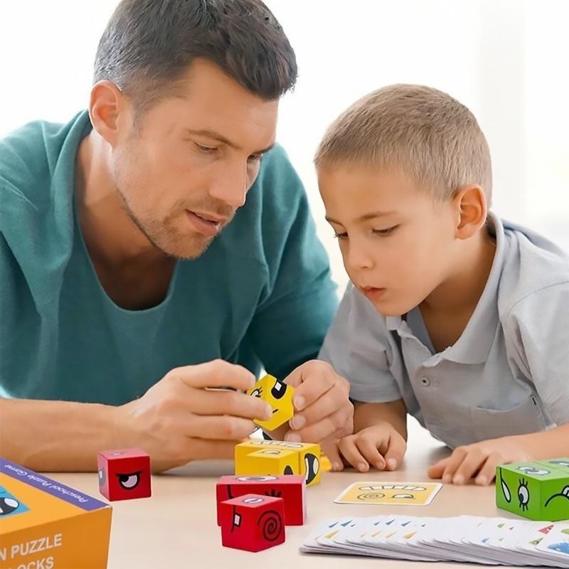 ⚡⚡Last Day Promotion 48% OFF - Face-Changing Magic Cube Building Blocks🔥BUY 2 FREE SHIPPING