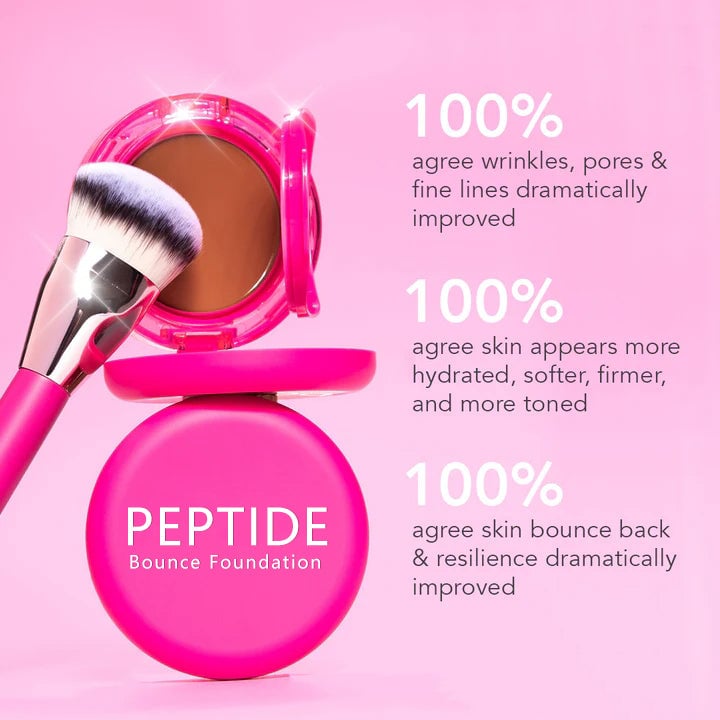 💕Final 3 Hours: 60% OFF 🔥 Peptide Bounce  Foundation