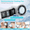 💥LAST DAY SALE 50% OFF💥Multifunction Portable Handheld Turbo Ice-Cooling Fan
