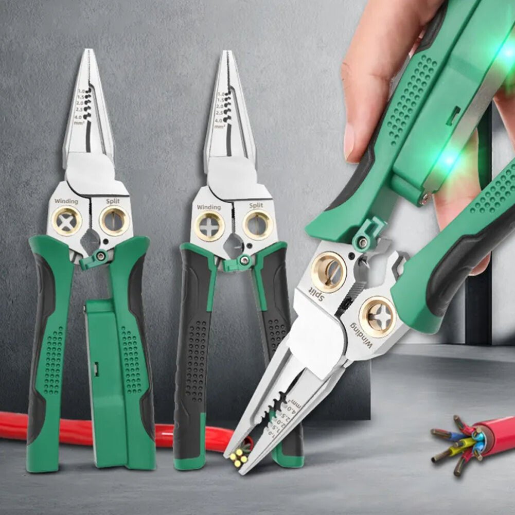 🧰8 in 1 Wire Stripper Twister