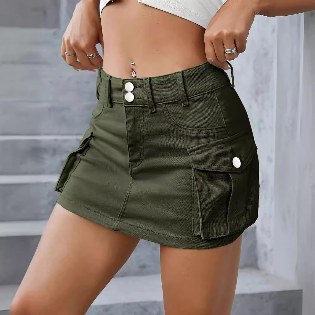 🔥Last Day Promotion 50% OFF💥Viral Short Cargo Skirt