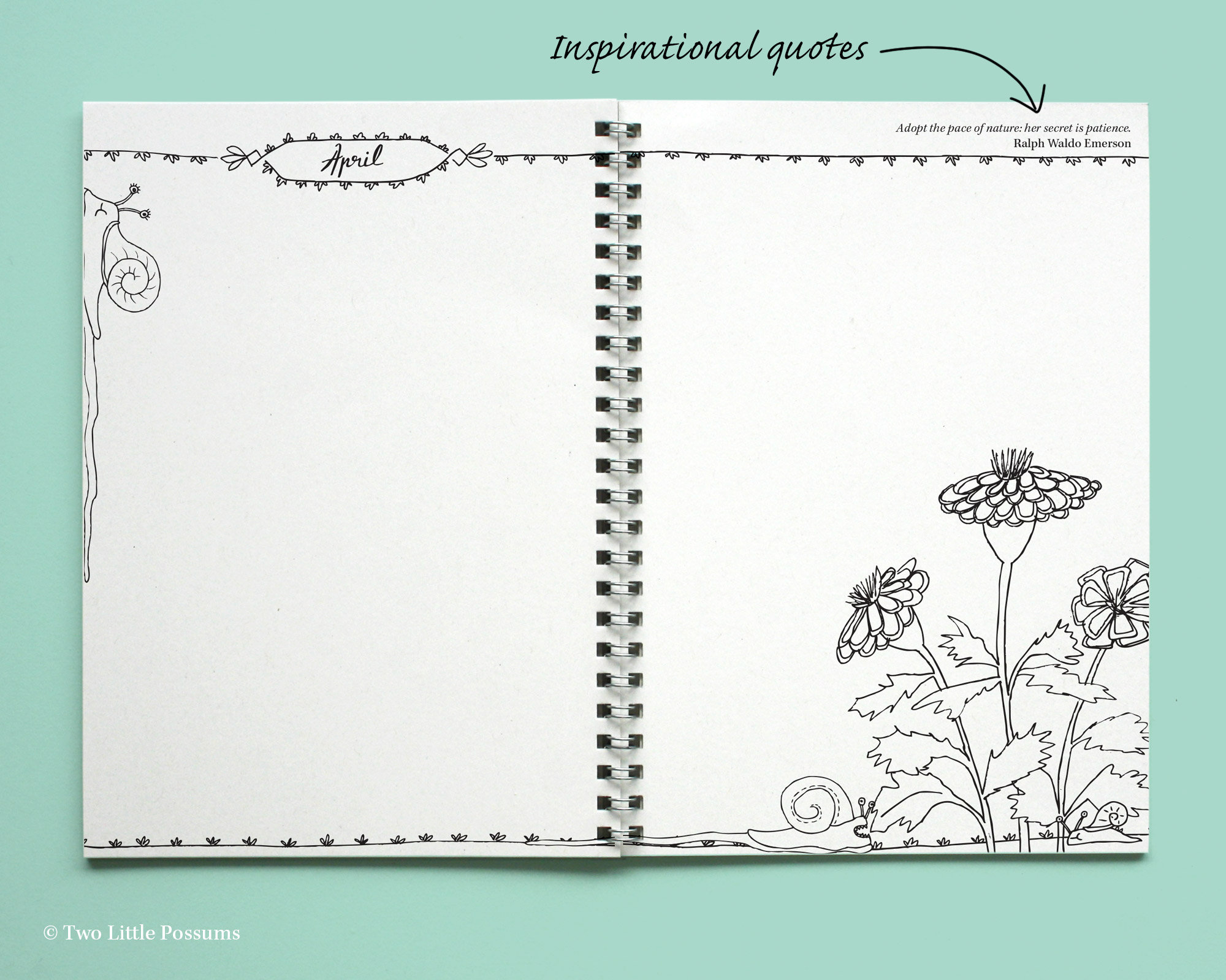 🍃Garden Journal Diary Planner