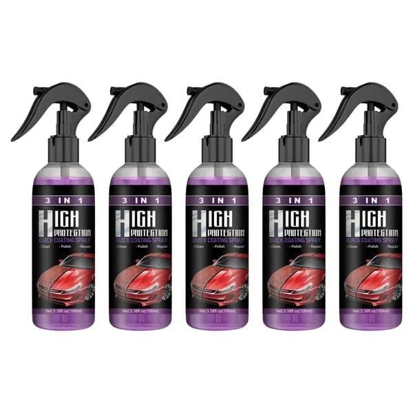 🔥 NEW YEAR 2024 SALE 50% 🎁 3 in 1 Ceramic Car Coating Spray