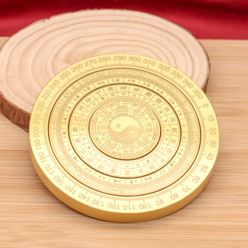 🔥Feng Shui Brass Bagua Compass （BUY 2 FREE SHIPIING)