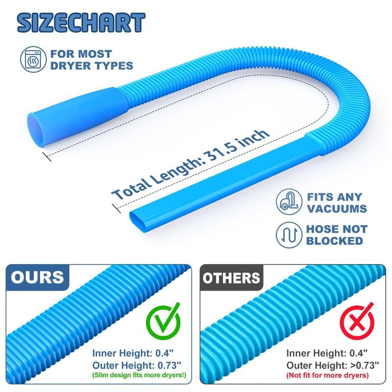 🔥Last Day Promotion 70% OFF🔥Dryer Vent Cleaner Kit⚡BUY 3 GET 1 FREE