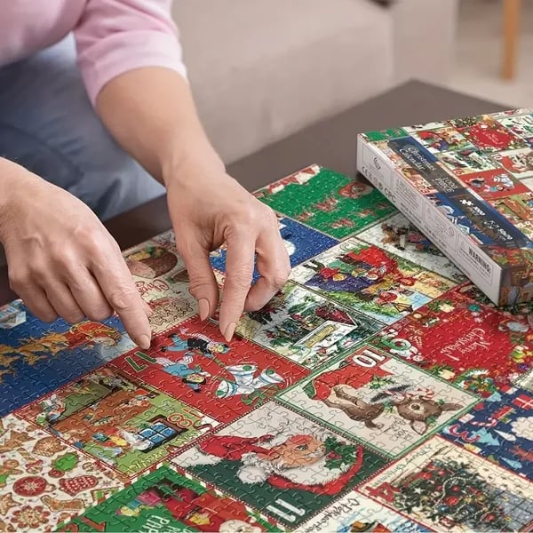 🔥Christmas Early Bird Sale 49% off - 🎅Christmas Advent Calendar Jigsaw Puzzle 1000pcs🎄