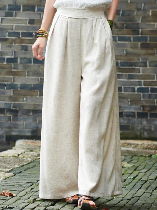 Metallic Emotion Wide Leg Pants