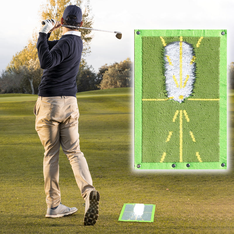 (🔥Hot Sale - 49% OFF) Golf Training Mat For Swing Detection Batting