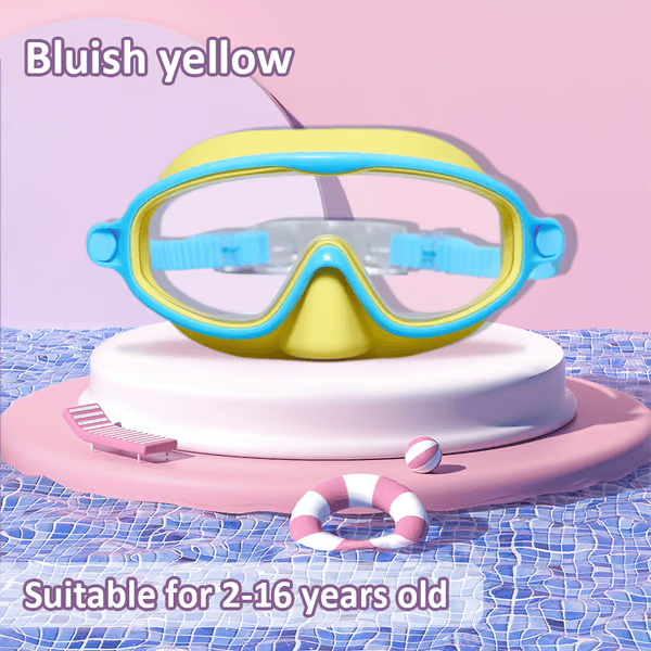🎁TikTok Last Day Sale - 70% OFF🏊‍♀️HD children's large frame waterproof and anti-fog swimming goggles✨Buy 2 Get Free Shipping