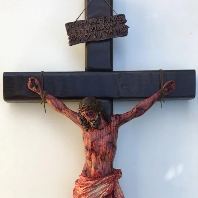 🙏Easter Faith✝️Handmade - Realistic Crucifix Christ (BUY 2 FREE SHIPPING)