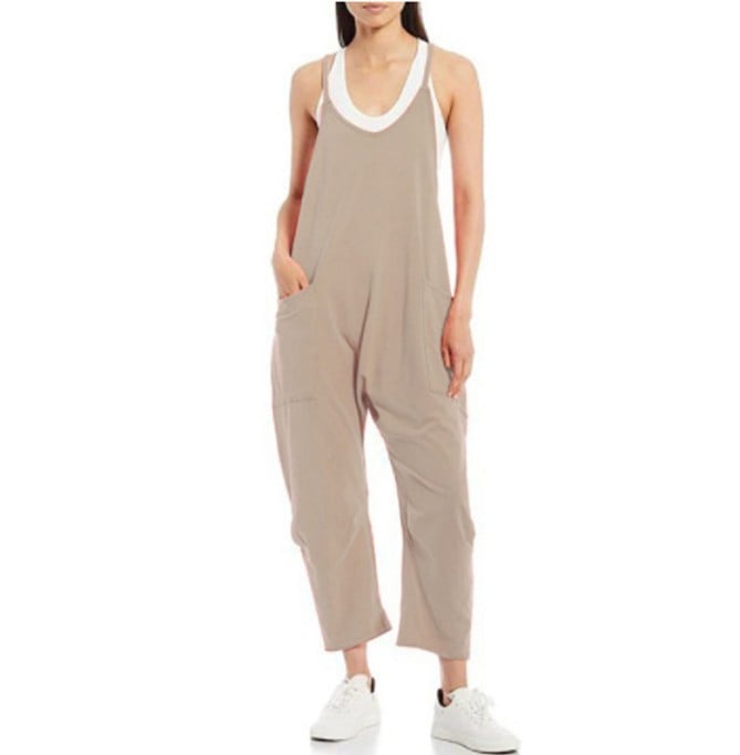 🔥Wide Leg Jumpsuit with Pockets (Buy 2 Free Shipping)