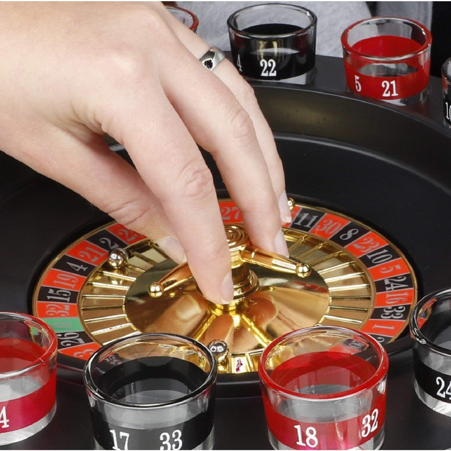 🔥Last Day 49% OFF - Haushalt International Drinking Game Roulette