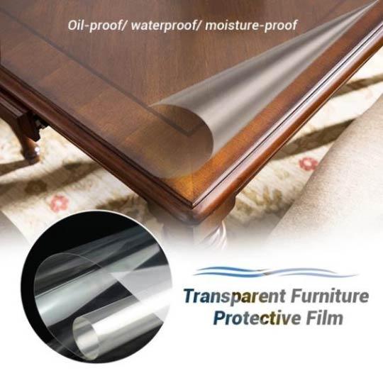 Furniture marble solid wood desktop protective film