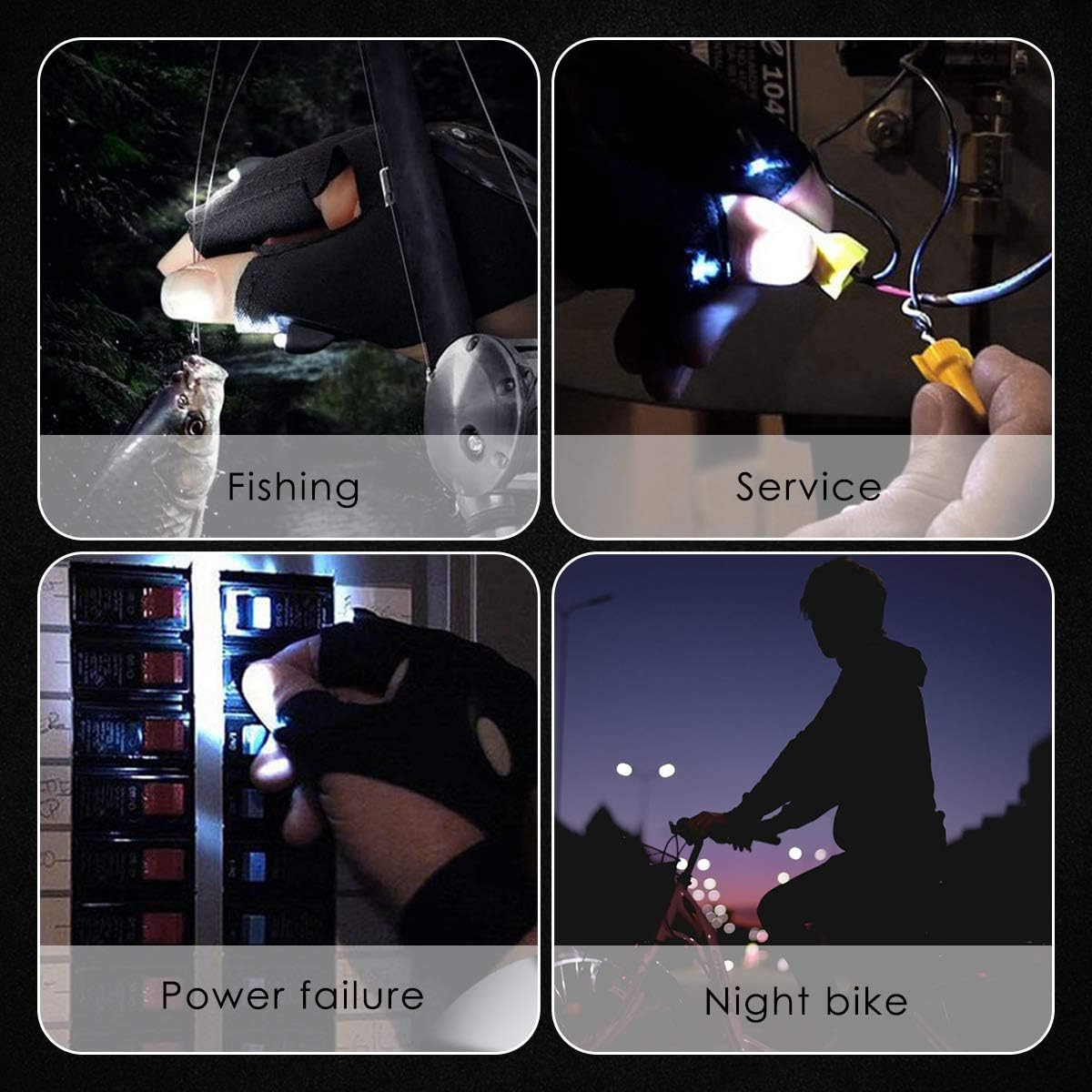 🔥LAST DAY 50% OFF-LED Flashlight Gloves