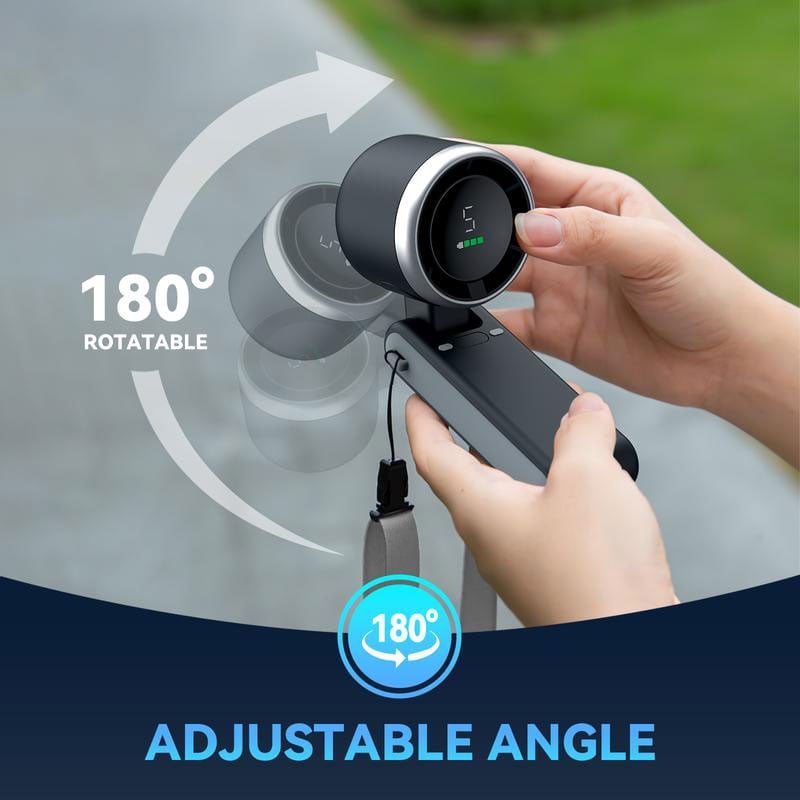 🎁TikTok Spring Last Day Promotion 70% OFF-🎁-Portable Handheld Turbo Fan