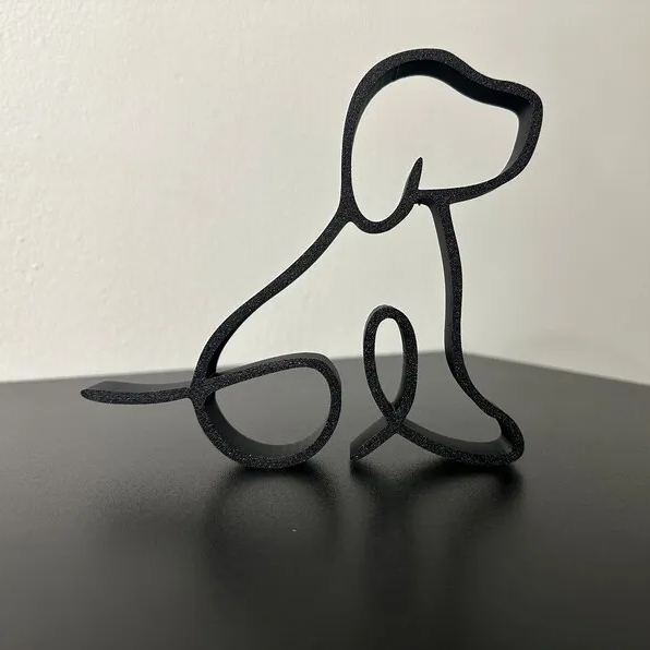Cat Minimalistic Sculpture
