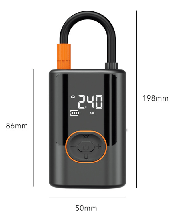 NEW YEAR CLEARANCE - 49% OFF!🔥Portable Tire Inflator - Inflation/Pressure Measurement/Lighting/Power Bank