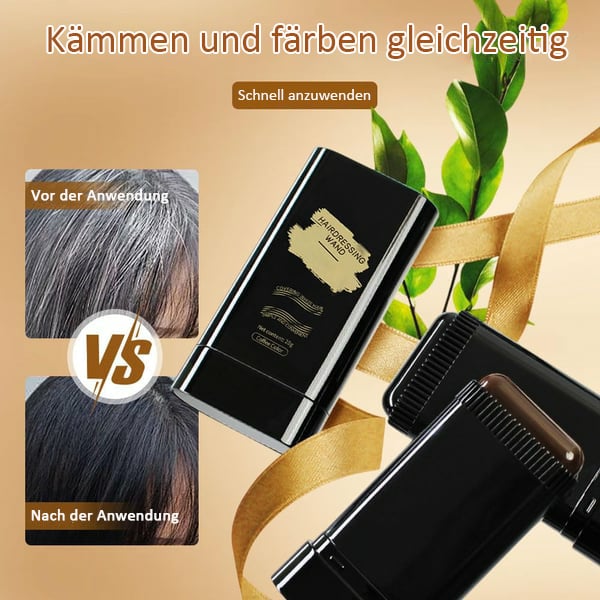🔥LETZTER TAG 49 % RABATT👍🏻Tragbarer Haarfärbekamm für die Abdeckung grauer Haare